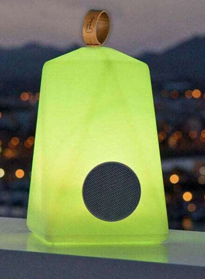 SUNCOAST FARALAY 30 Play Portable Speaker & LED RGBW Lamp - Bluetooth Connection with Remote Control for Outdoor and Indoor Use