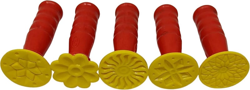 Adrlo Adrlo 10 Pcs Peda Sweet Maker Prees Stamping Mould Peda Shape Maker  - Image 2