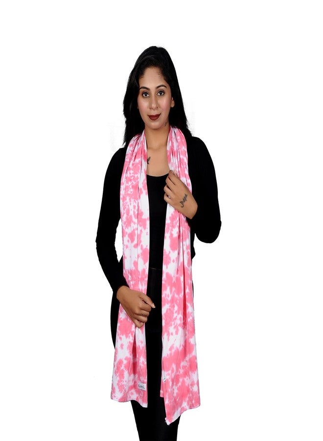 Kowsi Premium Soft Cotton Mother's Feeding/Nursing Shawl (Pink) - Image 3