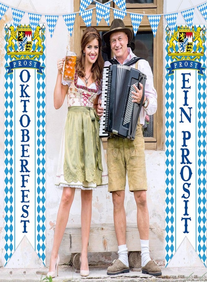 ZYP Oktoberfest Decorations Kit, German Party Supplies, Oktoberfest Flag Banner, Tablecloth Decoration, Beer Festival Party Accessories - Image 5