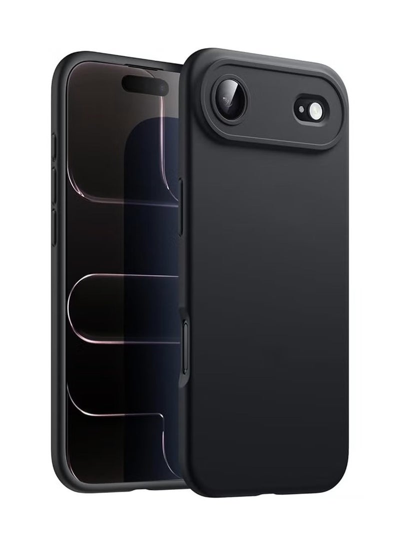 general Slim Shockproof Soft TPU Case for iPhone 17 Air 6.6" – Precise 1.2mm Screen & 0.5mm Camera Protection – Classic Black - Image 1