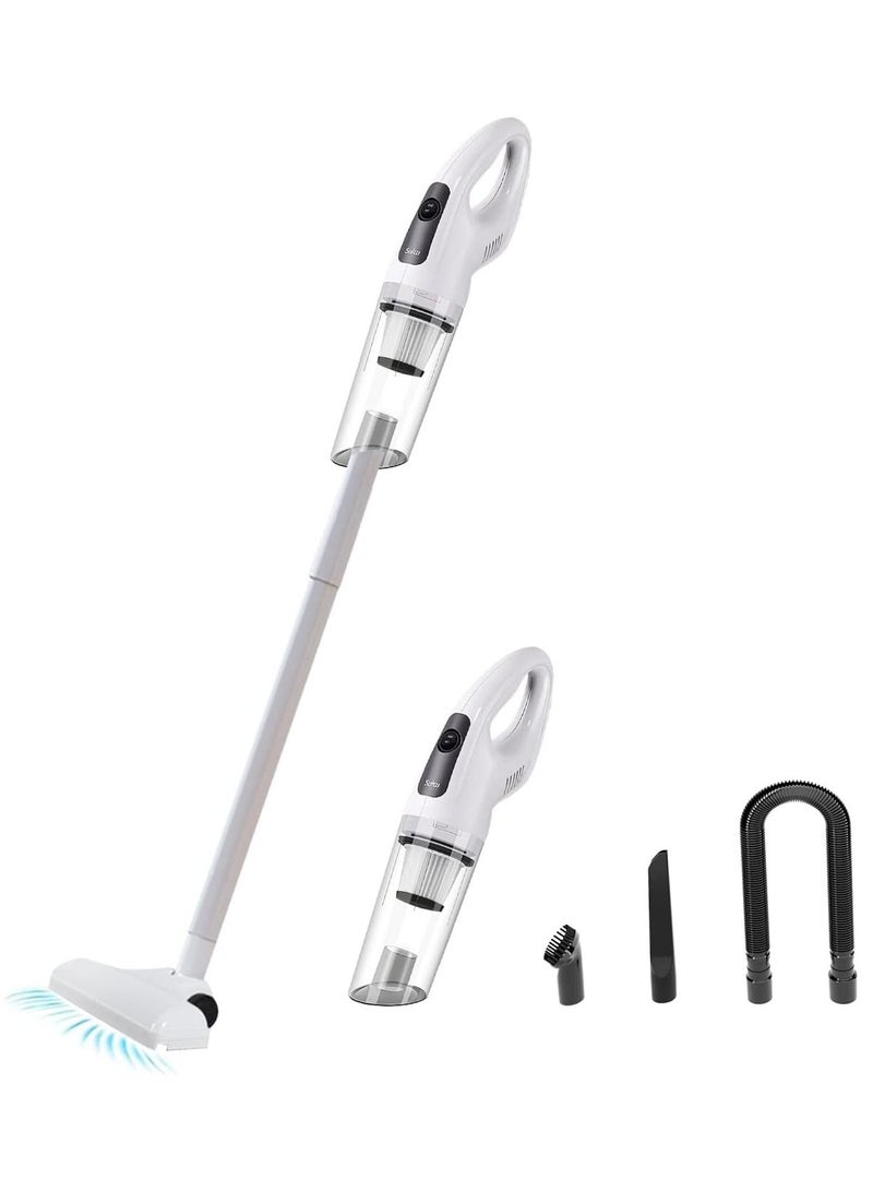 DubaiGallery 5 In 1 Household floor cleaner handheld electric dust cleaning rechargeable vacuum cleaner with mop water tank car cleaner mites remover white - Image 1