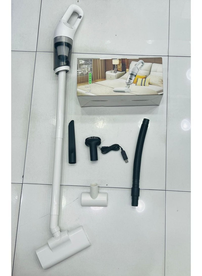 DubaiGallery 5 In 1 Household floor cleaner handheld electric dust cleaning rechargeable vacuum cleaner with mop water tank car cleaner mites remover white - Image 4