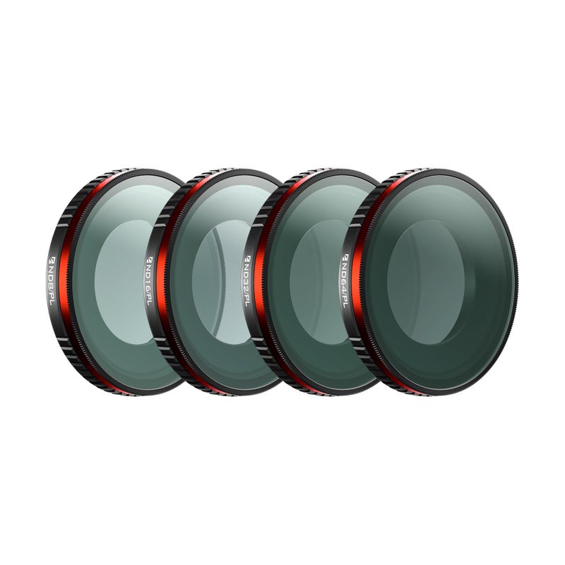 Freewell Bright Day Filter Kit for Insta360 GO Ultra ND8PL ND16PL ND32PL ND64PL Filters for Polarization and Light Control in Bright Conditions - Image 2
