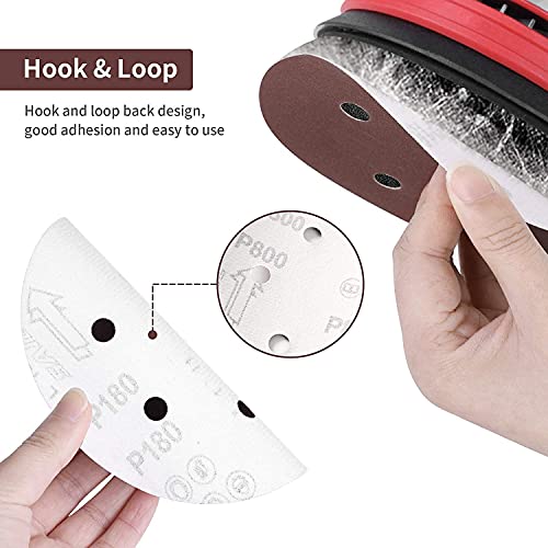 Dumdaar Sanding Disc 150mm (6") with 6 Holes (80 Grit, 5) - Image 3