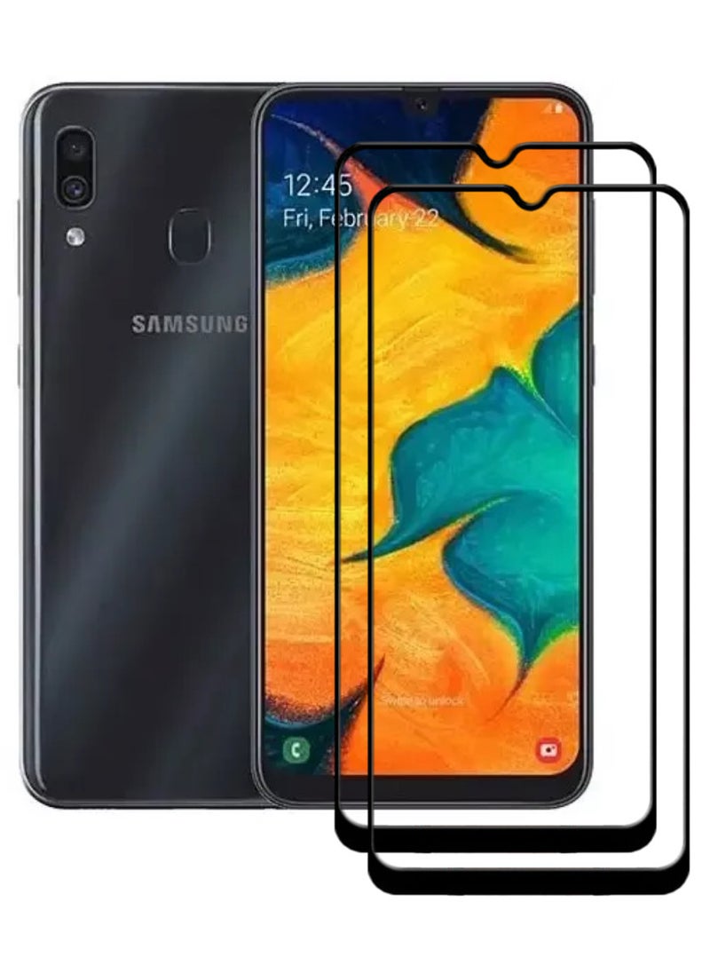أكاليكس قطعتين، حماية شاشة، لهاتف سامسونج جالاكسي A30، جودة ممتازة. - Image 1