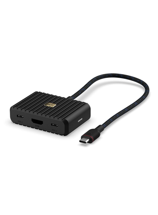 Unisynk 5 PORT USB-C HUB 8K 100W BLACK - Image 2