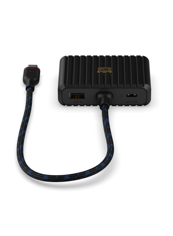 Unisynk 5 PORT USB-C HUB 8K 100W BLACK - Image 3