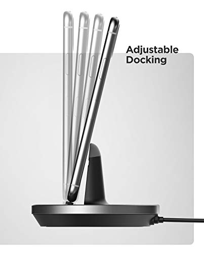 GALVANOX Encased iPhone Charger Stand (MFi Certified) Lightning Desktop Holder Dock with Built-in USB-C Cable for Fast Charging Apple iPhone 14 Pro Max/ 13/12/11/X/Xs/XR/8 - Image 2