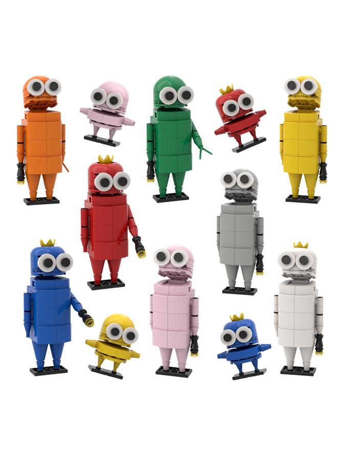 Y&D Repo  Building Block Set,Smiling Critters Toys,Game Model Toys Ideas Collectible Building Bricks Birthday Gift For Kids - Image 1