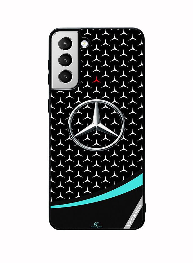VR CREATIVE Protective Case Cover For Samsung Galaxy S22 5G Mercedes Amg Petronas F1 Design Multicolour - Image 1