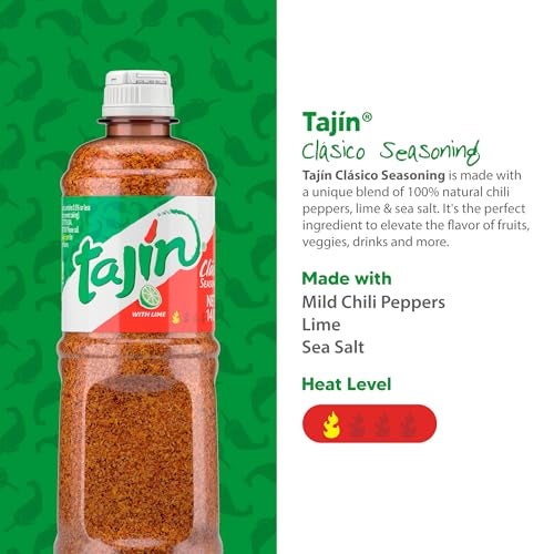 Tajin Clásico Chile Lime Seasoning, 14 Oz, Pack of 12 - Image 4