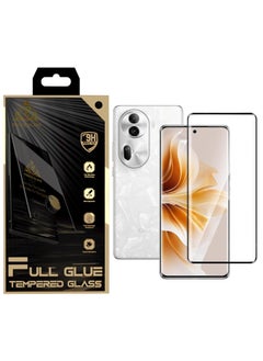 Generic One Minute Prince Glass Screen Protector 2.5D Full Glue Full edge coverage Easy to install and remove for installation of another screen protector Comfortable texture Works well with fingerprint For Oppo Reno 11 5G/11 Pro 5G  - Image 1