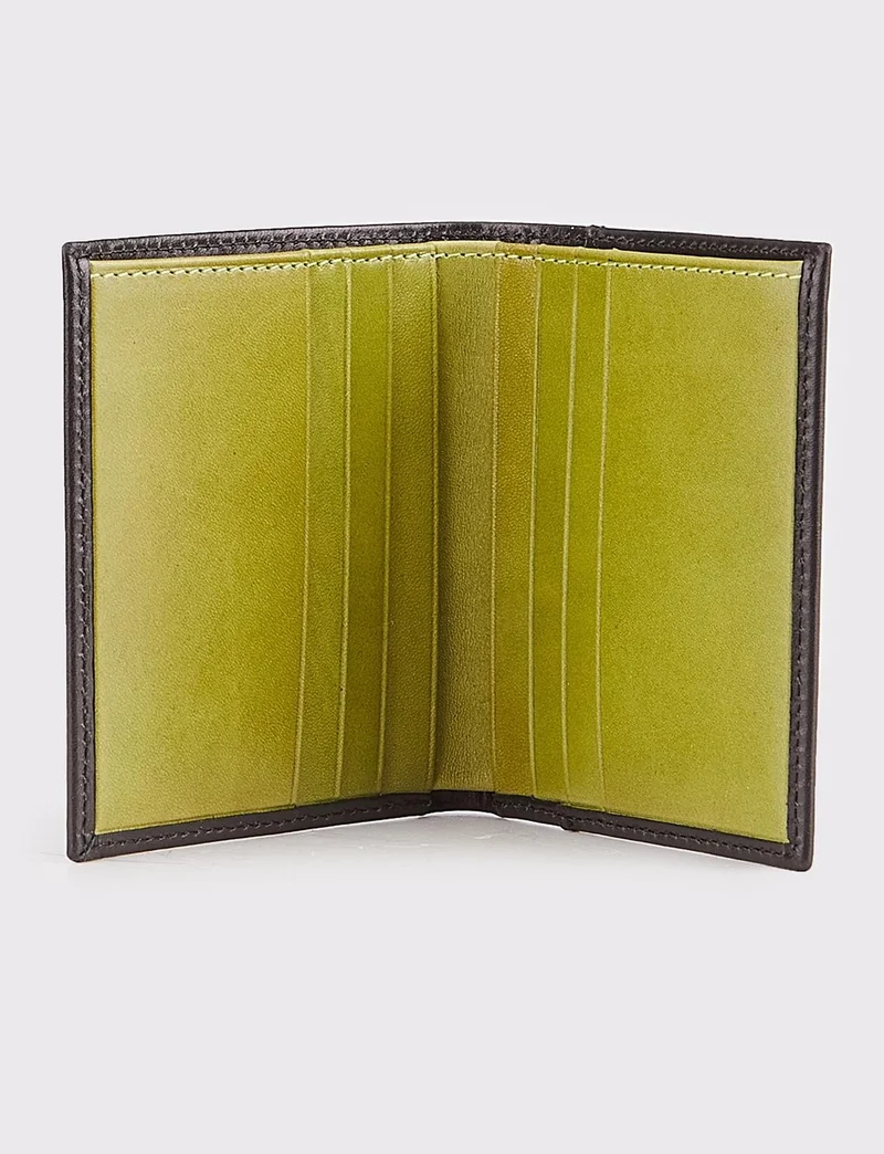 Cabani Genuine Leather Black Men's Card Holder Wallet