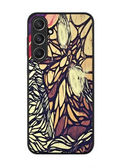 Stylizedd Rugged Black Edge case for Samsung Galaxy S23 FE, Custom Slim fit Flexible Anti Drop Thin Phone Case Cover - Wise Graffitti  - Image 1