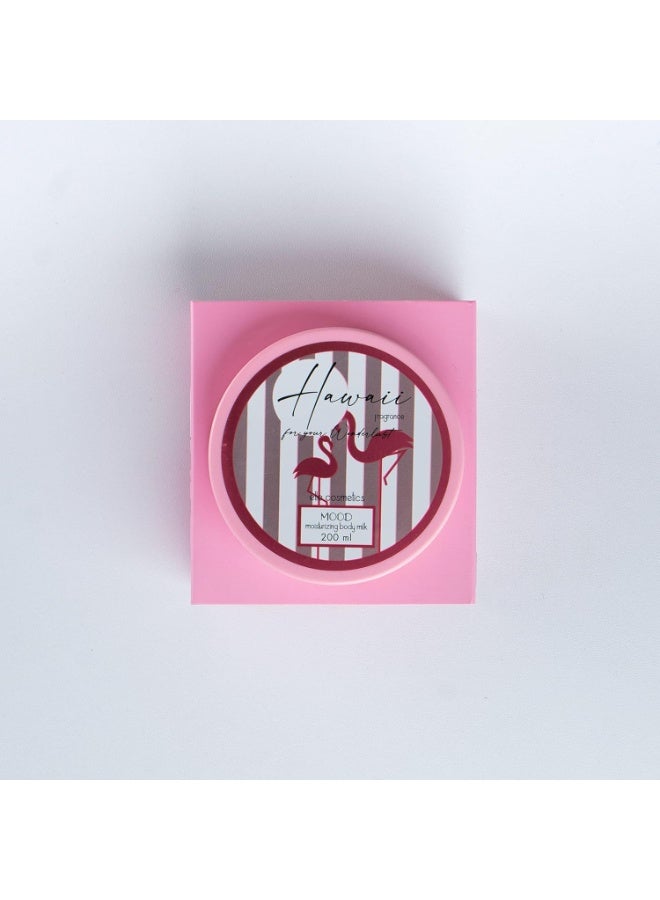MOOD hawaii body milk 200ml will leave your skin soft and smelling all day - pink - Image 3