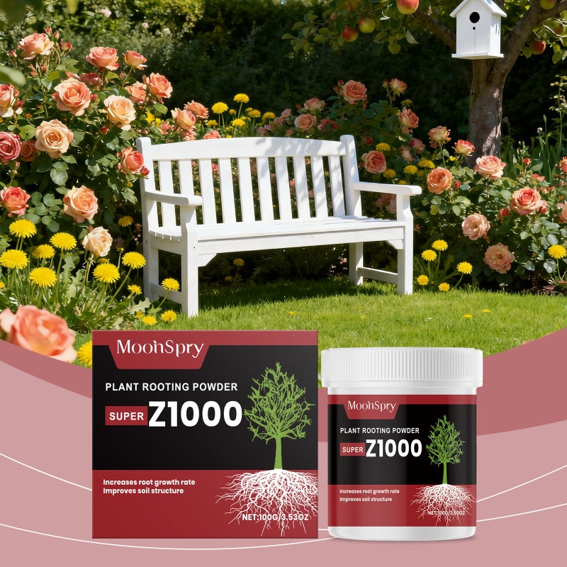 MOONSPRY Palnt Rooting Powder Super Z1000,Increases root growth rate,Improves soil structure - Image 2