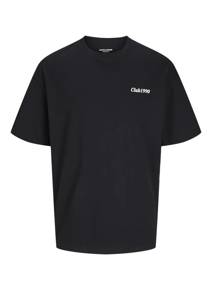 JACK & JONES Plus Size Logo Crew Neck T-Shirt