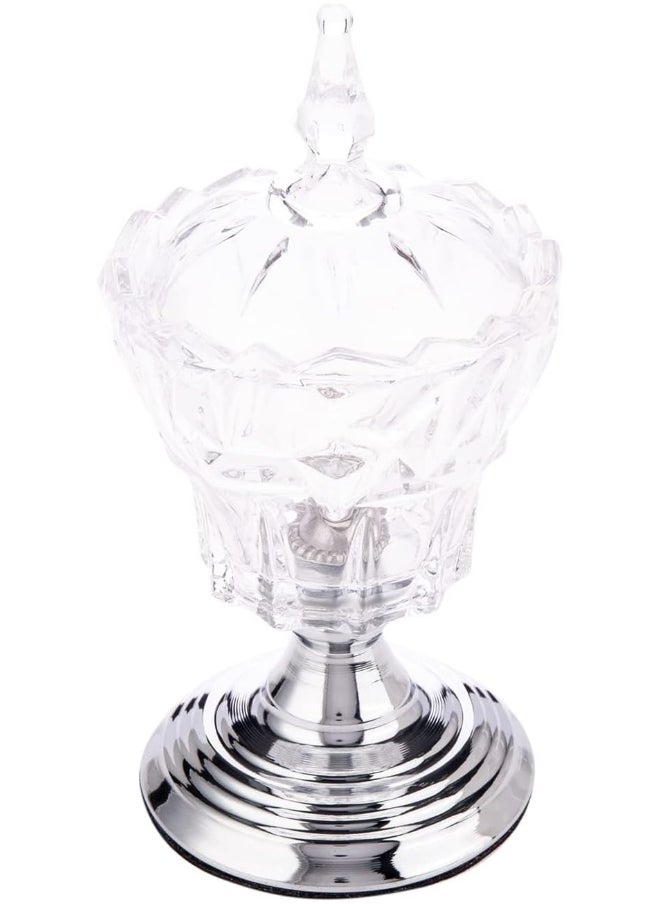 AKDC AKDC Sugar Pot L(10CM) XW(10CM) XH(20CM) Transparent  - Image 1