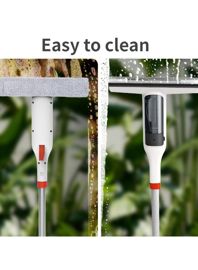 ارواق مجموعة تنظيف الزجاج 3 في 1 مع بخاخ ومنظف وممسحة - أداة منزلية أساسية لغرفة المعيشة وغرفة النوم والحمام والمرحاض والمطبخ - Image 4