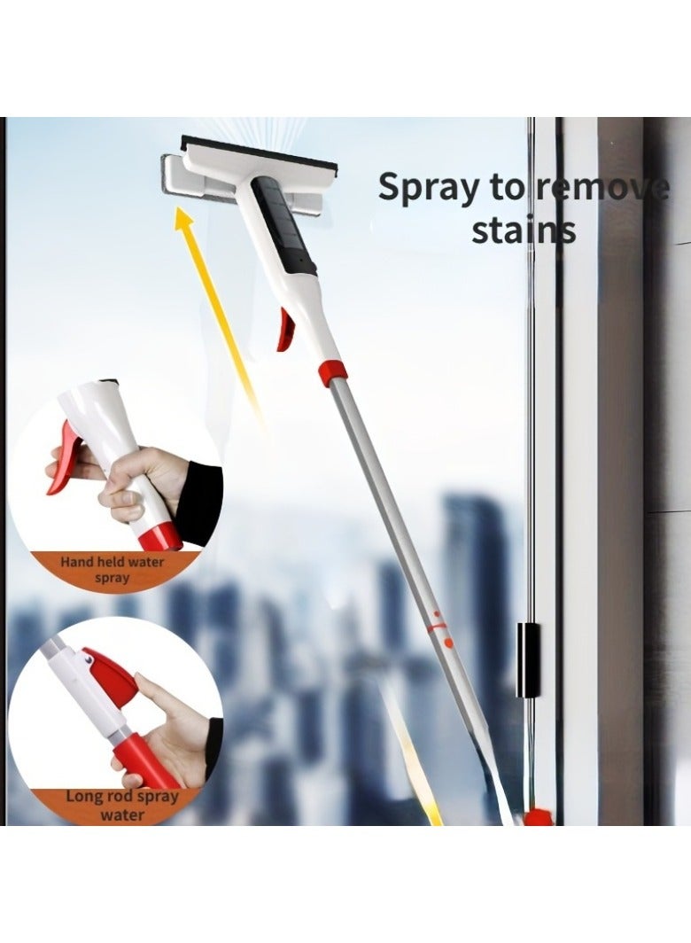 ارواق مجموعة تنظيف الزجاج 3 في 1 مع بخاخ ومنظف وممسحة - أداة منزلية أساسية لغرفة المعيشة وغرفة النوم والحمام والمرحاض والمطبخ - Image 3