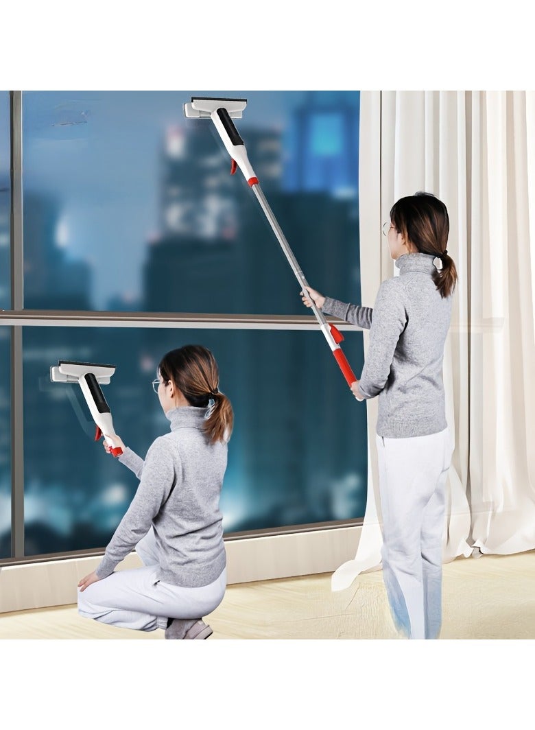 ارواق مجموعة تنظيف الزجاج 3 في 1 مع بخاخ ومنظف وممسحة - أداة منزلية أساسية لغرفة المعيشة وغرفة النوم والحمام والمرحاض والمطبخ - Image 5