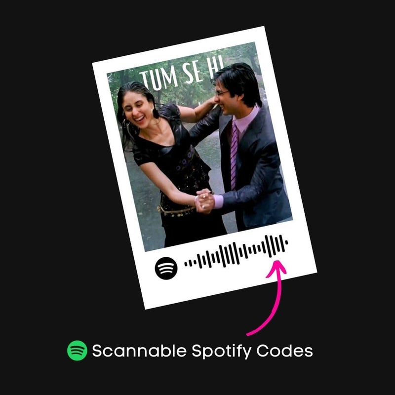 Funk You Romantic Bollywood Songs | Bollywood Hit Songs Mini Poster Kit (Set of 15) | Hits like Ajab Si, Tum Se Hi, Haule Haule Songs Size (8 x 6 cm) Posters for Phone Accessories, Bedroom, Office - Image 4