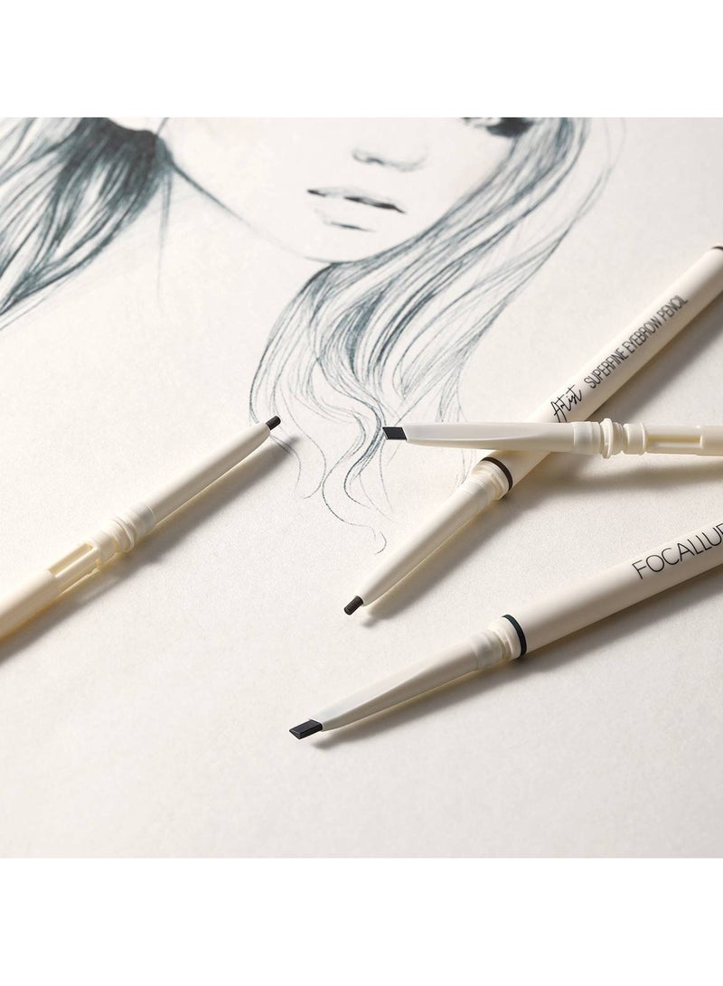 FOCALLURE Artist Sketch Eyebrow Pencil Superfine Triangle & Round Head Longlasting Waterproof Eyebrow Pencil - Image 5