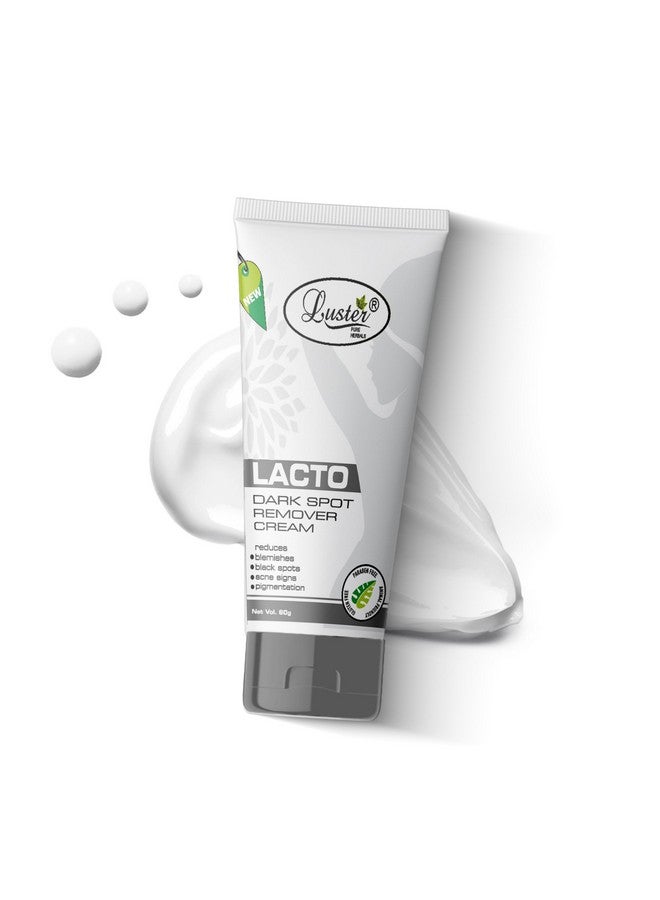 لاستر كريم لاكتو لإزالة البقع الداكنة | لتفتيح البشرة | علامات البثور | ندبات حب الشباب | توحيد لون البشرة | إزالة التصبغات والبقع | خالٍ من البارابين - 60 مل - Image 1