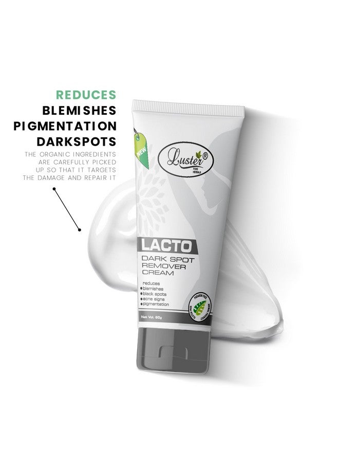 لاستر كريم لاكتو لإزالة البقع الداكنة | لتفتيح البشرة | علامات البثور | ندبات حب الشباب | توحيد لون البشرة | إزالة التصبغات والبقع | خالٍ من البارابين - 60 مل - Image 2