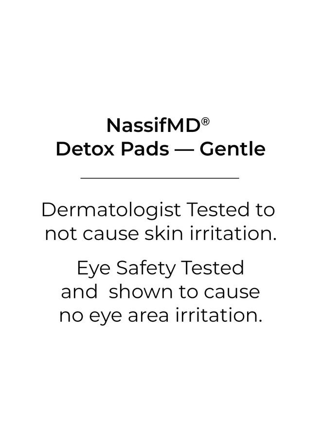 nassif md Nassifmd Gentle Facial Radiance Detox Pads Hyaluronic Acid Facial Scrub Pads Fruit Complex Aloe Vera Anti Aging Pads For Sensitive Skin 60Ct - Image 3