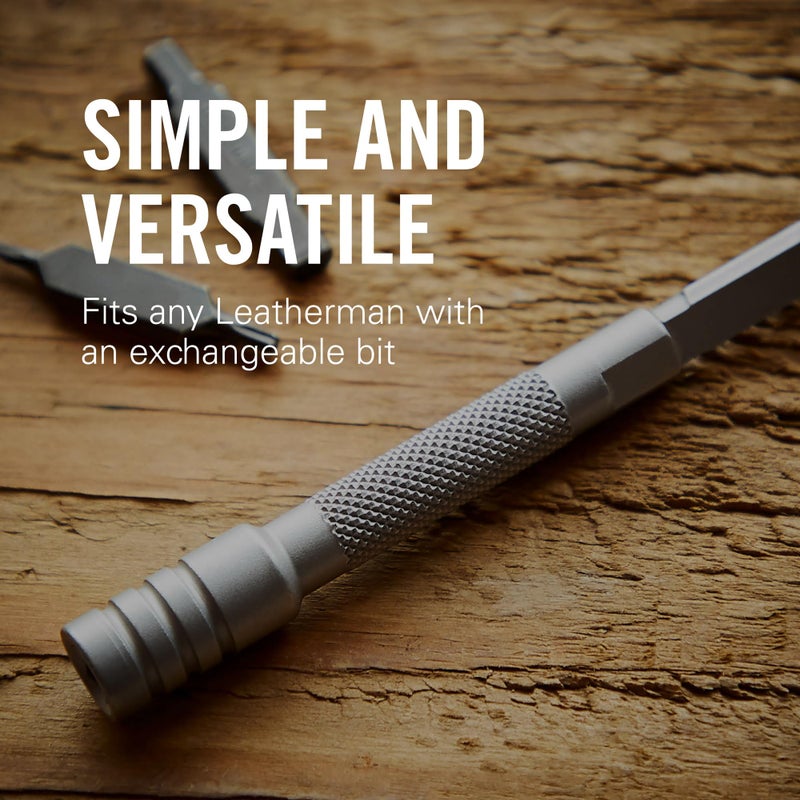 LEATHERMAN, Bit Driver Extender Add-on Accessory for Multi-Tools, Silver - Image 3