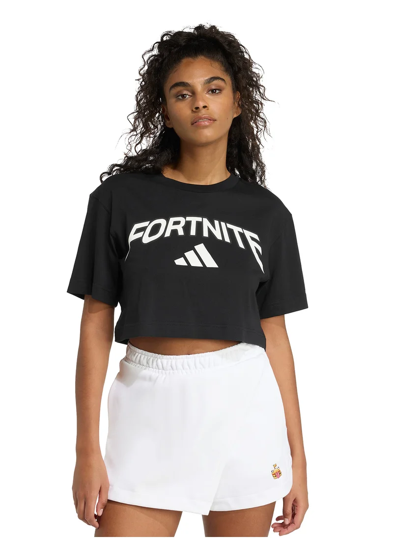 اديداس Fortnite Cropped T-Shirt