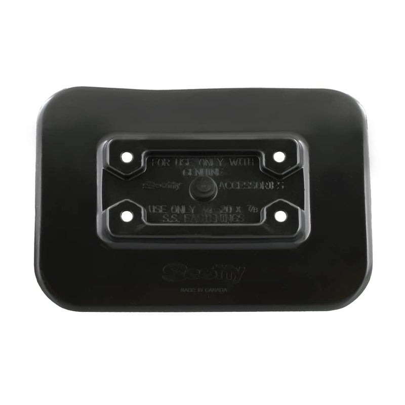 Scotty 0341-BK Glue-On Pad for Inflatable Boats, black - Image 1