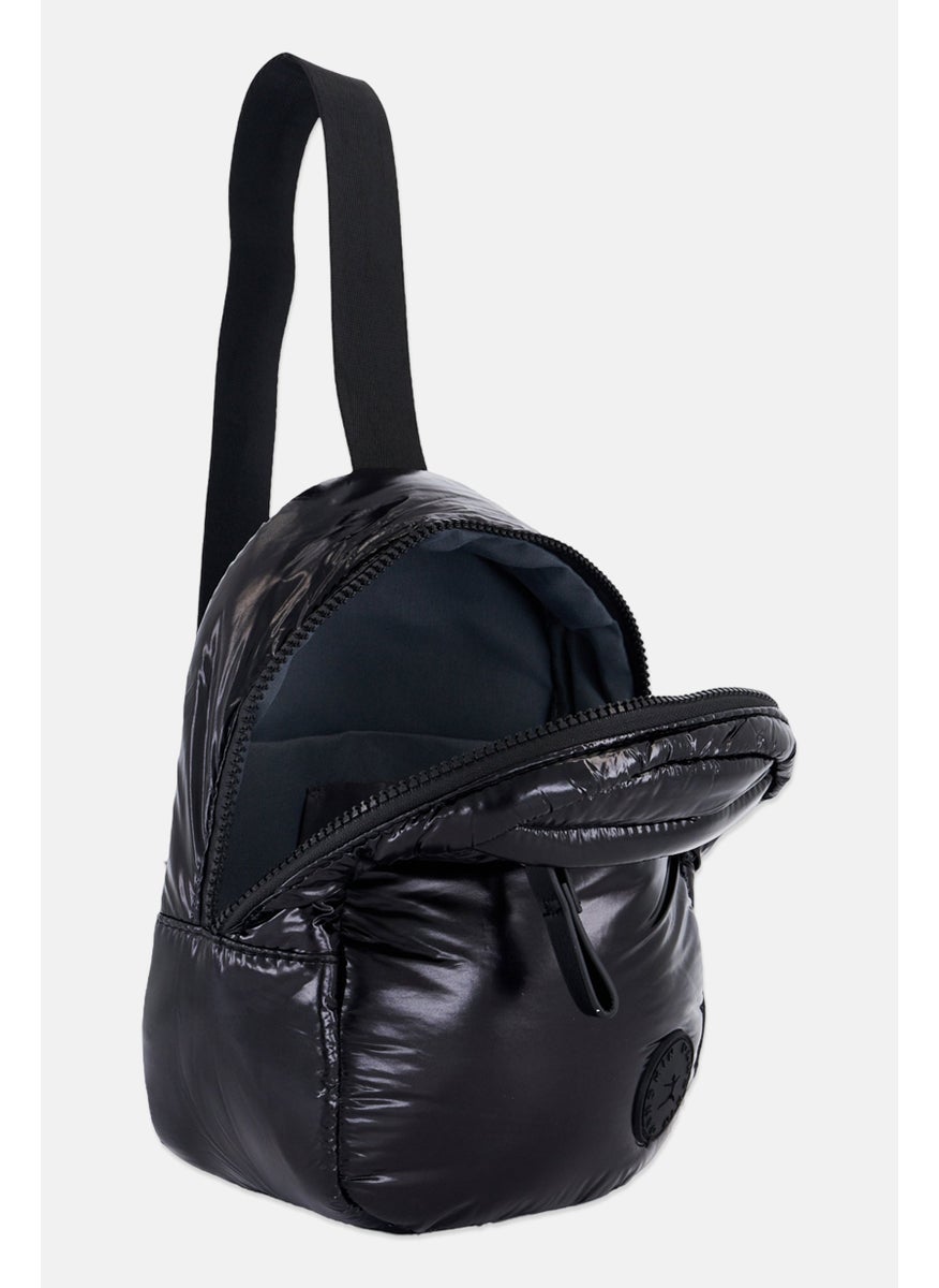 Danskin Women Brand Logo Mini Backpack 21 L x 24 H x 7 W cm, Black  - Image 4