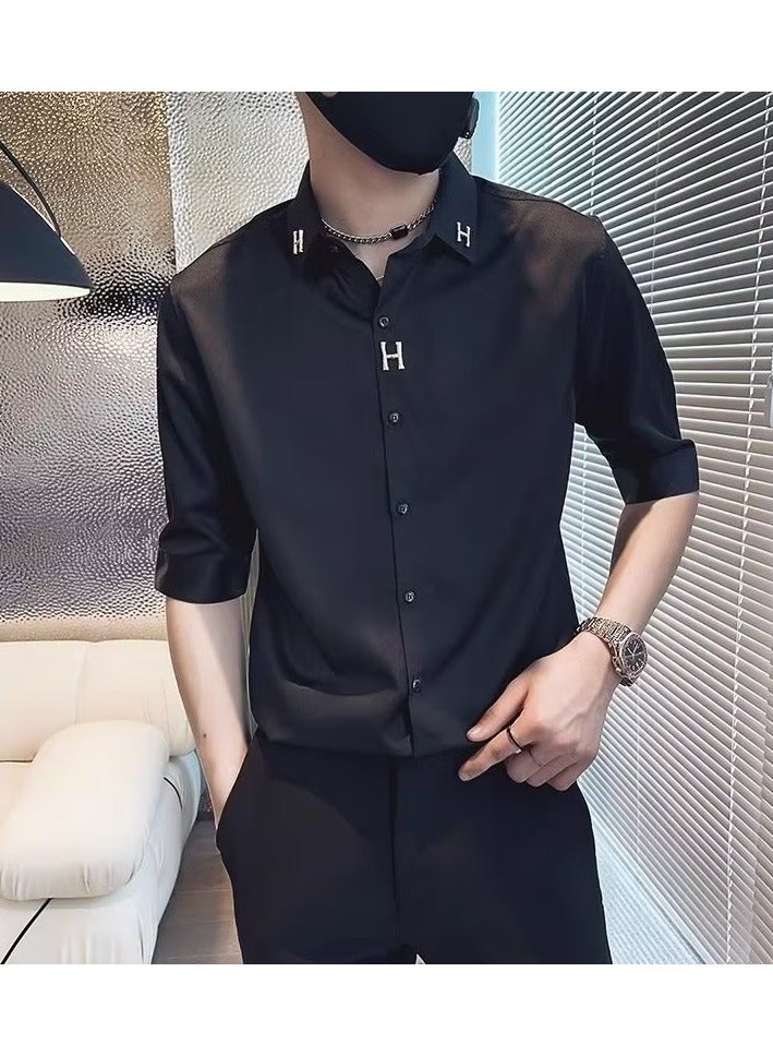 Shougu Casual Shirt Slim Shirt 