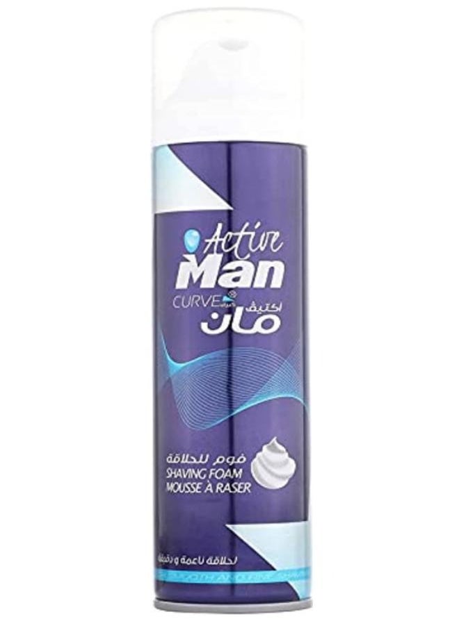Active Man Curve Shaving Foam  200 ml 
