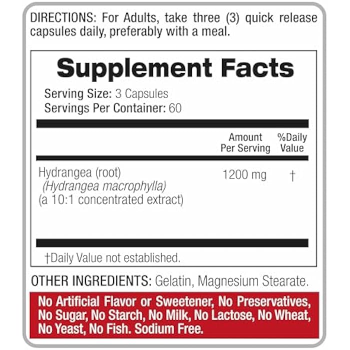FITO MEDIC'S Lab | Hydrangea Root | Hydrangea Root Capsules |180 Capsules - Image 4