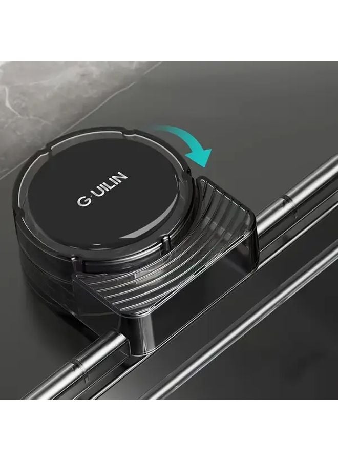 حامل مرشح حوض بلاستيكي مع شباك 100 شبكة قابلة للفصل، كوب شفط، مصيدة فضلات طعام - Image 5