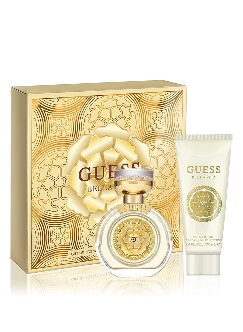 Guess Bella Vita Gift Set 30ml Eau de Parfum + 100ml Body Lotion - Image 1