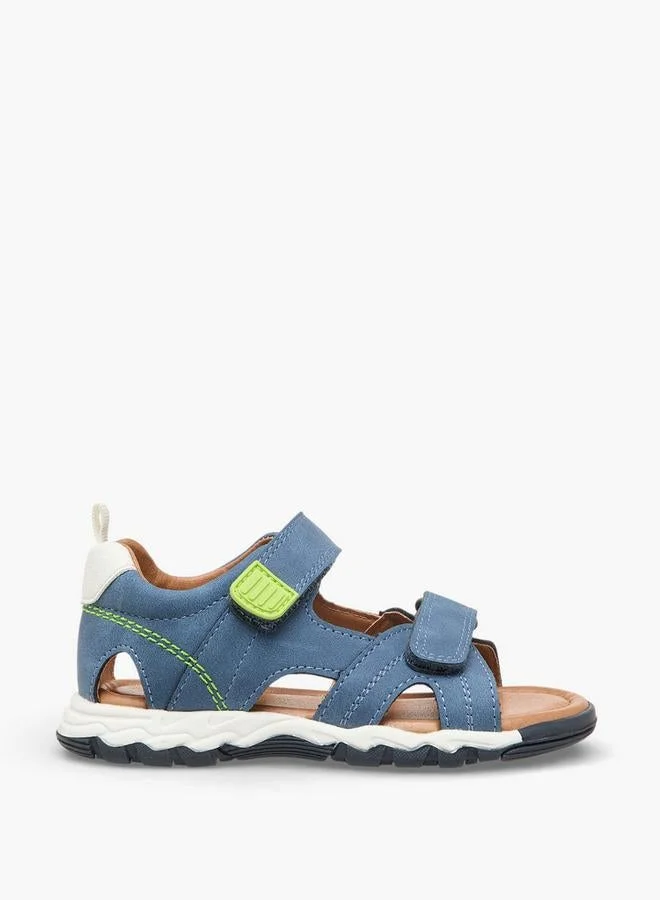 JUNIORS Boys Open Toe Hook & Loop Sandals