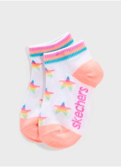 SKECHERS Kids 6 Pack Non Terry Socks  - Image 5