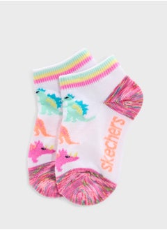 SKECHERS Kids 6 Pack Non Terry Socks  - Image 4