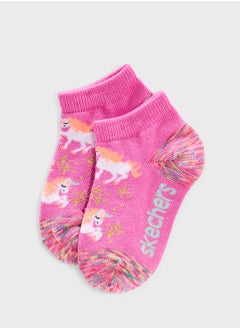 SKECHERS Kids 6 Pack Non Terry Socks  - Image 2