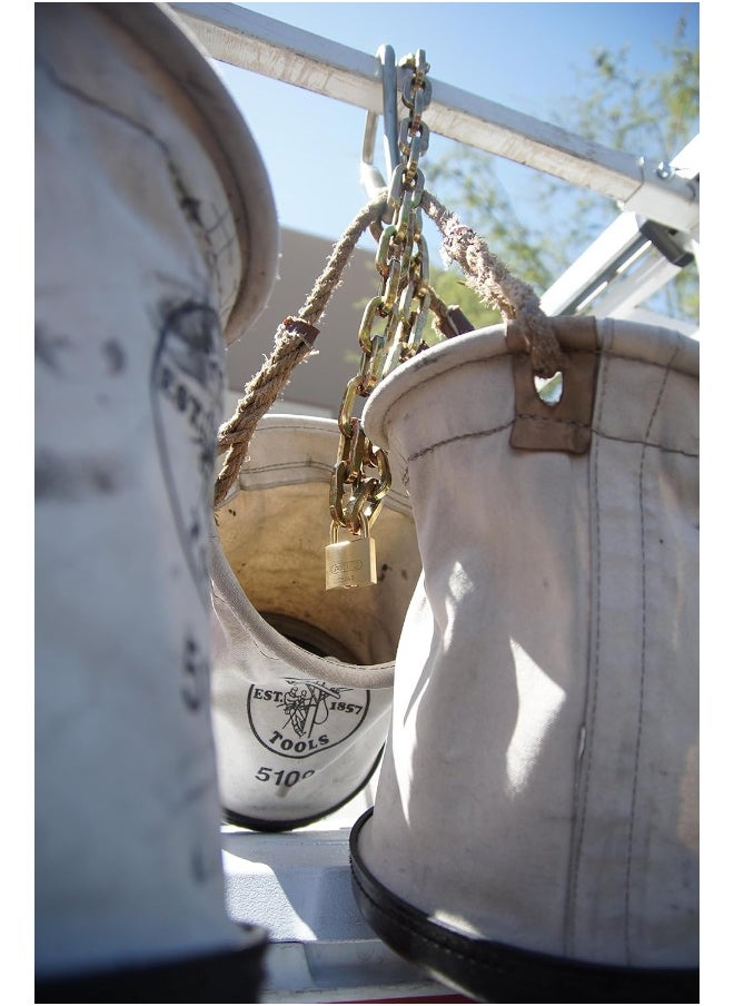 Abus ABUS 55/60 C KD 2.4-Inch All Weather Solid Brass with Hardened Steel Shackle Keyed Different Padlock  - Image 4