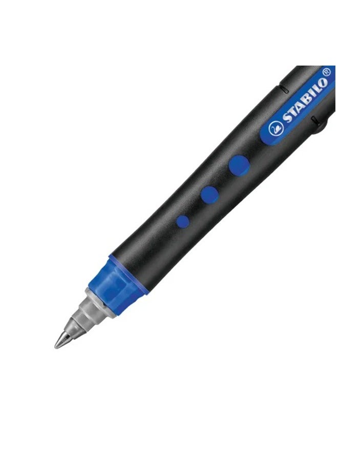 STABILO - Roller ball pen consisting of 10 pens in blue - Image 1