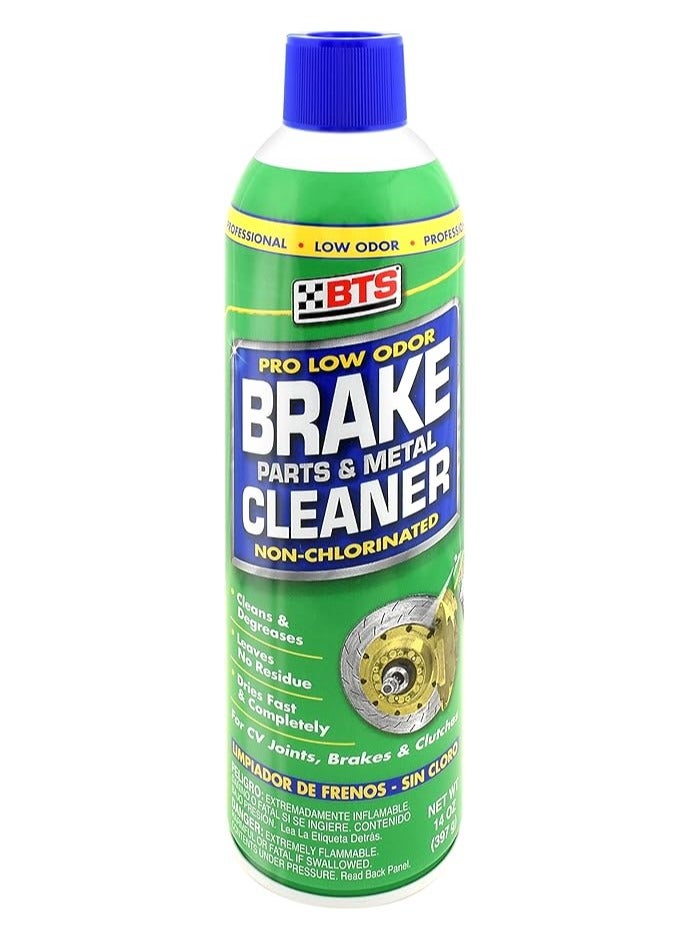 BTS Brake Parts & Metal Cleaner Non Chlorinated - 14oz - Image 1