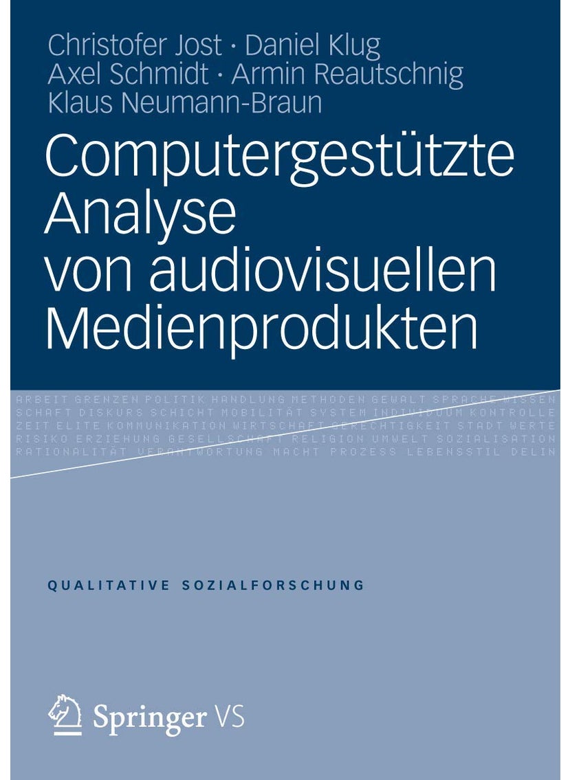 Computergestützte Analyse Von Audiovisuellen Medienprodukten 