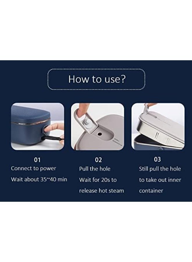 هانز لارسن كازما - صندوق غداء كهربائي - أبيض - Image 5