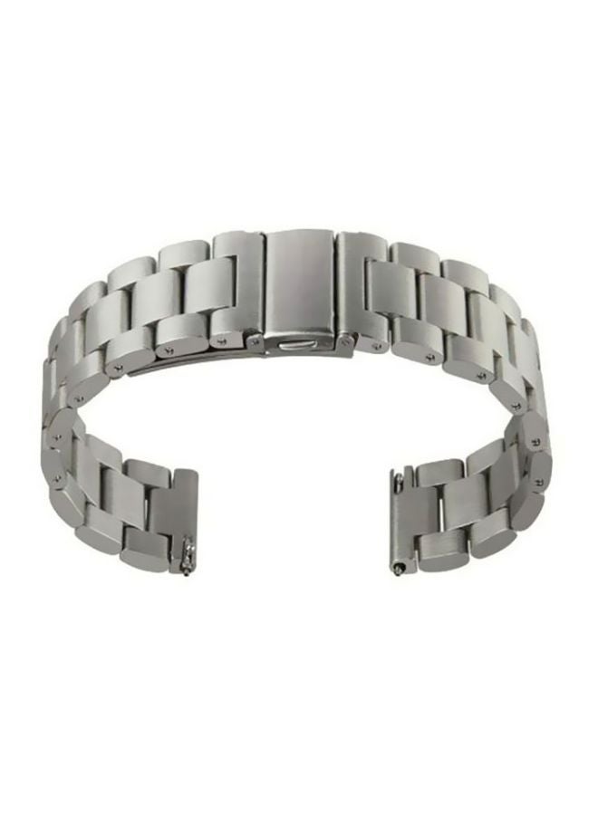 Alyashmac Replacement Watchband For Huawei Watch GT2 (46 mm)/Honor Magicwatch/Magicwatch 2 (46mm) Silver - Image 1